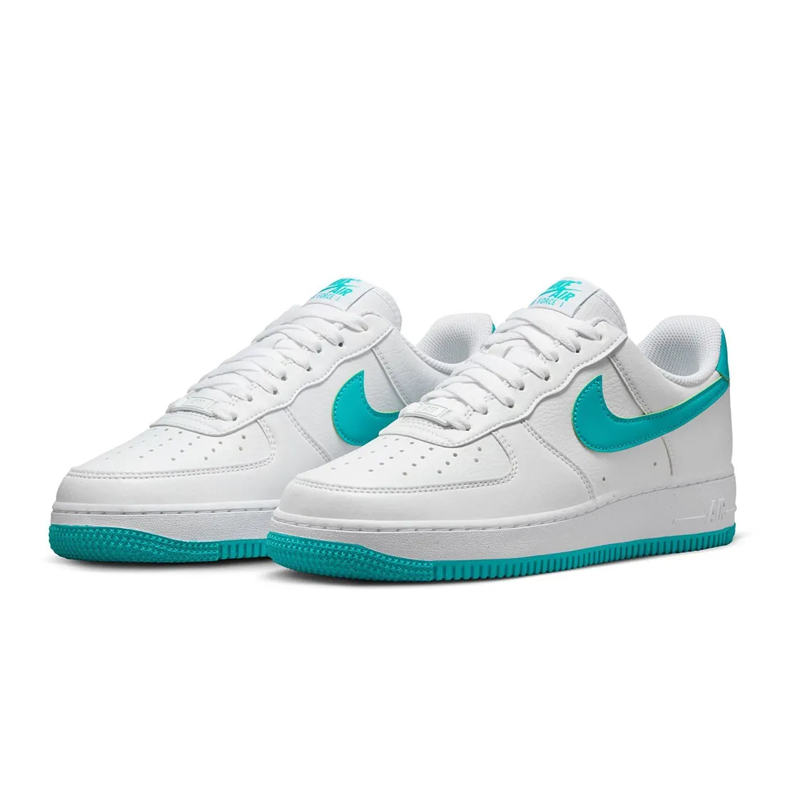 Nike Women Air Force 1 '07 (white / dusty cactus-white-volt)