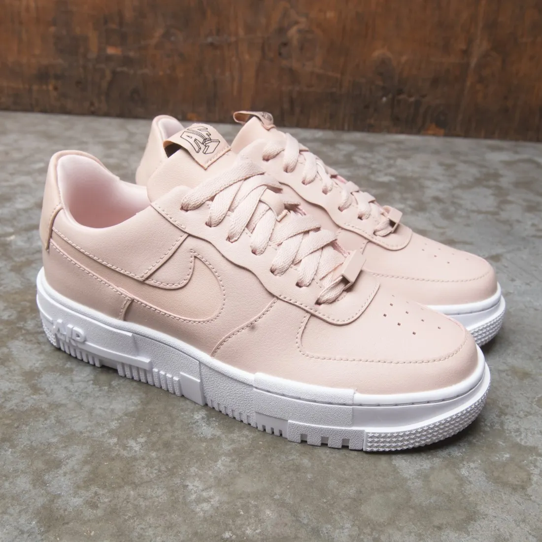 Nike Women Air Force 1 Pixel (particle beige / particle beige-black)