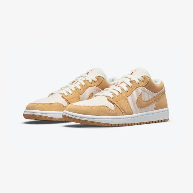 Nike Women's Air Jordan 1 Low SE (Twine/ Orange Quartz/ Sail