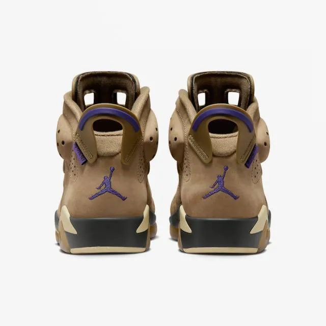 Nike Women's Air Jordan 6 Retro GORE-TEX (Brown Kelp/ Te...