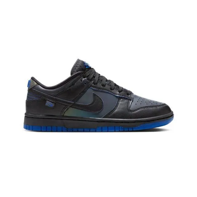 Nike women's dunk low (black royal iridescent/ black/ black/ game royal) sizes 6-10 fb1842-001