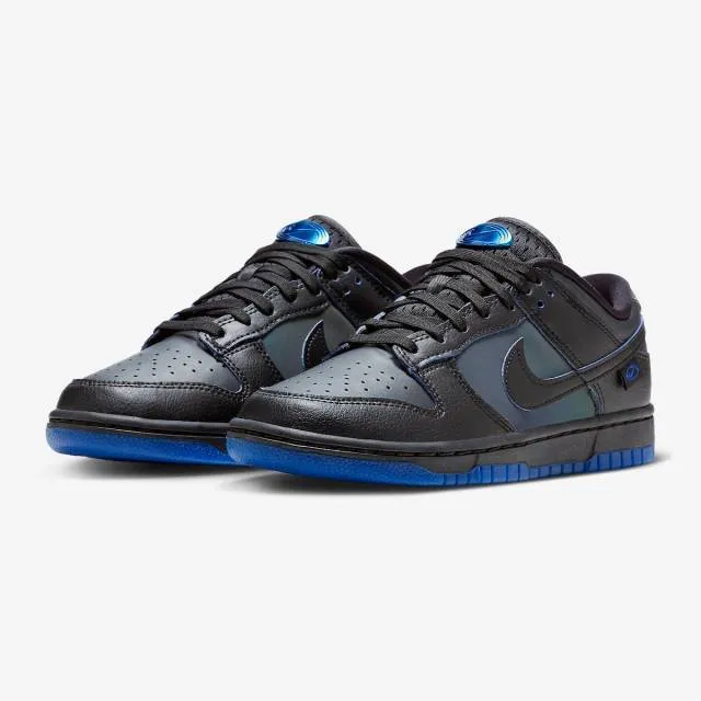 Nike women's dunk low (black royal iridescent/ black/ black/ game royal) sizes 6-10 fb1842-001