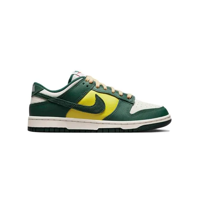 Nike Women's Dunk Low (Noble Green/ Sail/ Opti Yellow/ P...