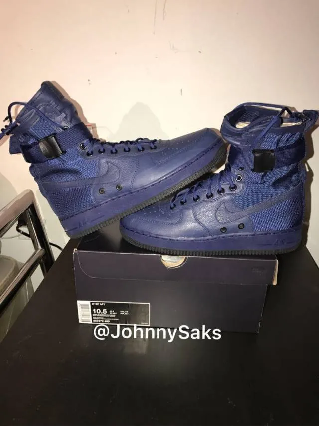 Nike Women's Special Forces Air Force 1 "Binary Blue"