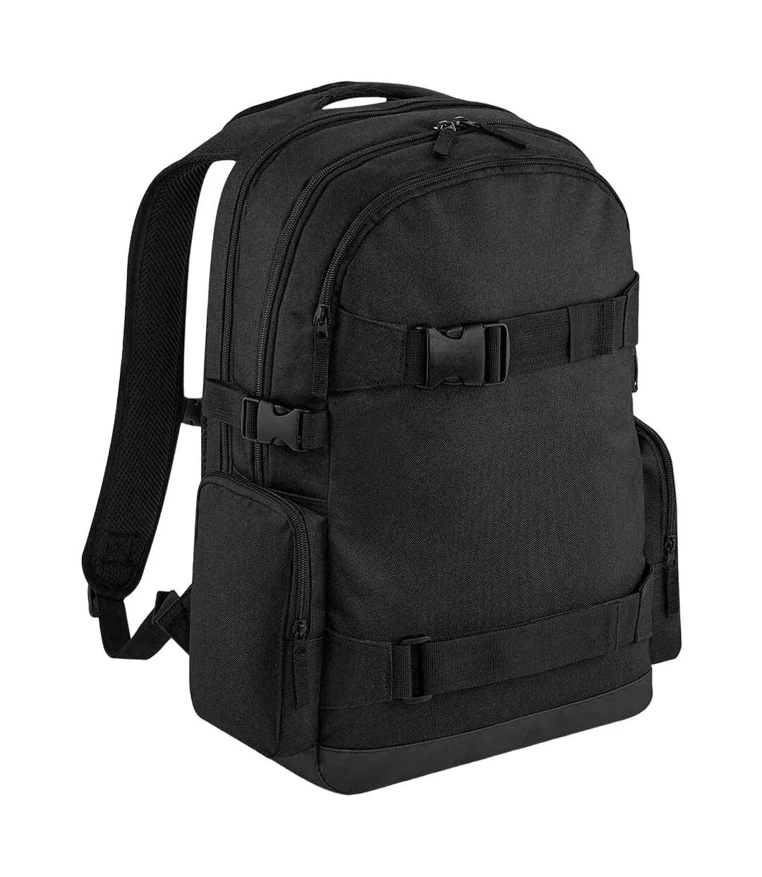 Old school backpack one size black Bagbase