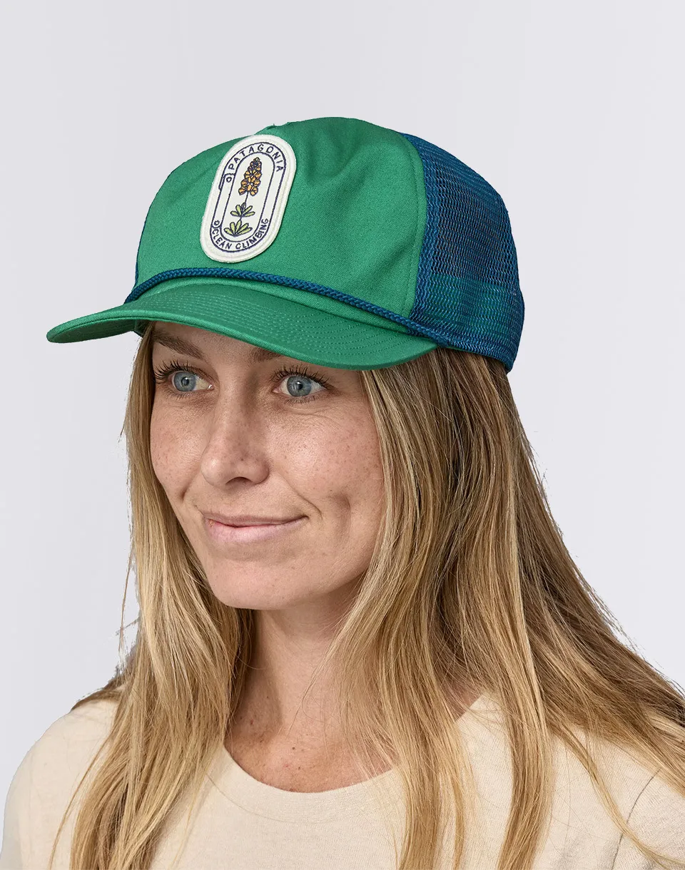 Patagonia Airfarer Cap Clean Climb Bloom: Gather Green