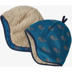 Patagonia Baby Reversible Beanie | Dancing Whales