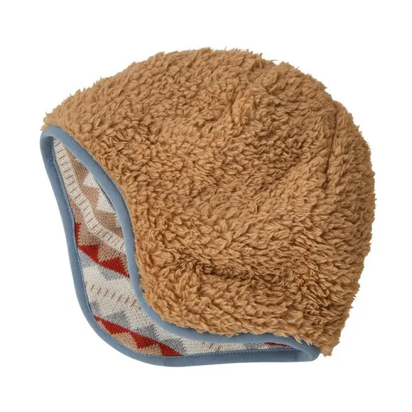 Patagonia Baby Reversible Beanie | Diamond Stripe: Light Plume Grey