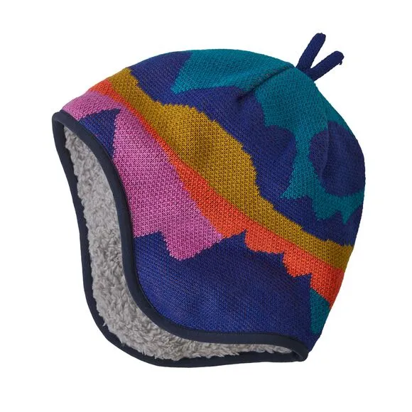 Patagonia Baby Reversible Beanie | Frontera: Passage Blue