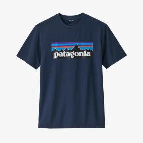 Patagonia - Boys' Capilene Cool Daily T-Shirt - P6 Logo: New Navy