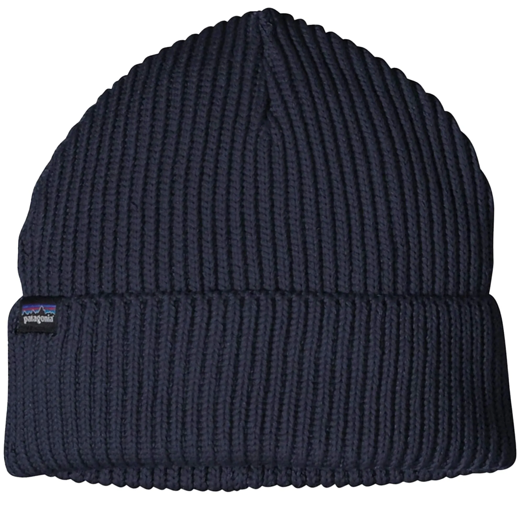 Patagonia Fishermans Rolled Beanie - Navy Blue 