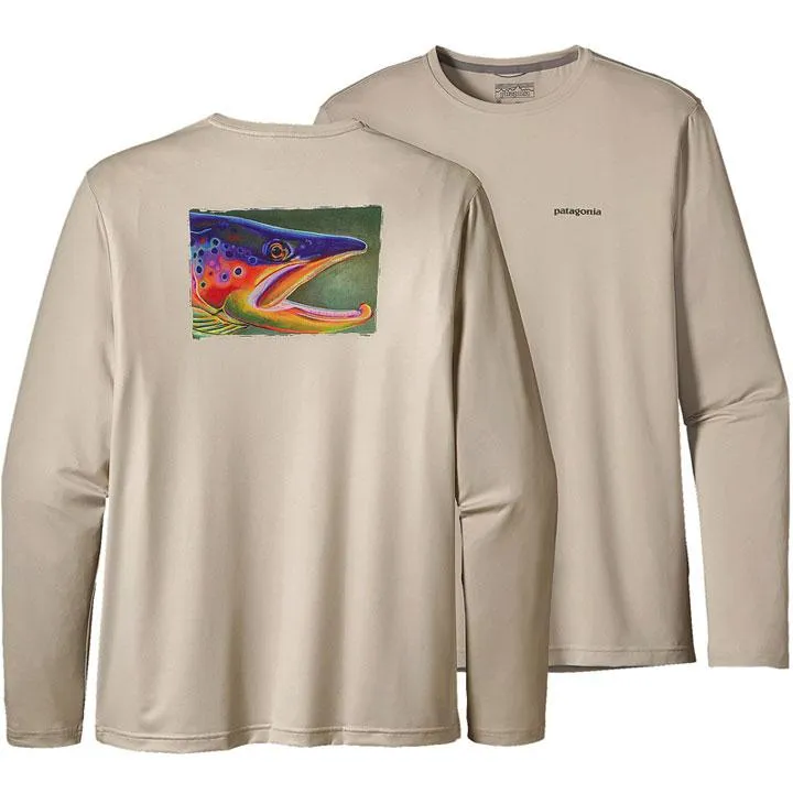 Patagonia Graphic Tech Fish Tee Mens