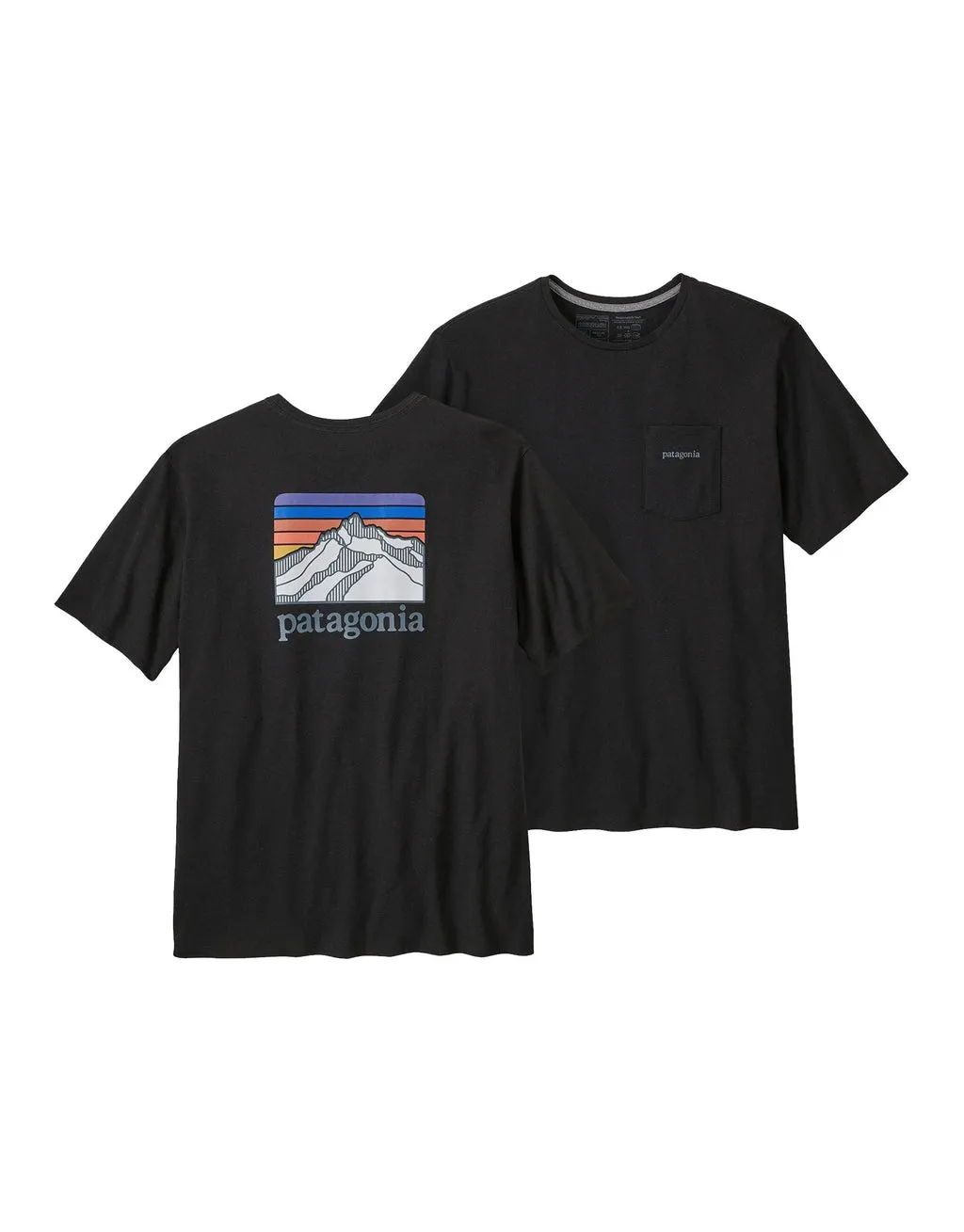 Patagonia Line Logo Ridge Pocket Responsibili-Tee