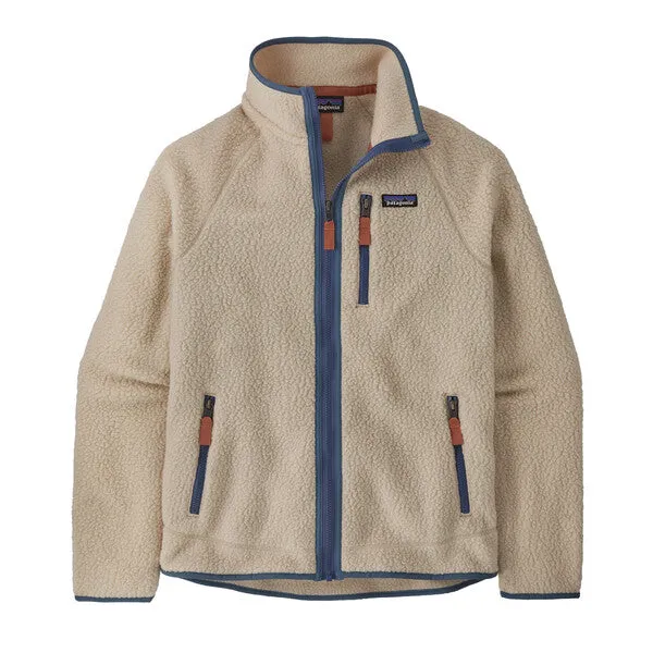 Patagonia - M's Retro Pile Jkt - Dark Natural w/Utility Blue-