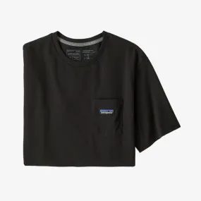 Patagonia P-6 Label Pocket T-Shirt - Black