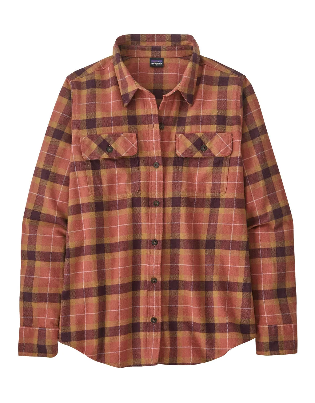 Patagonia Womens L/S Organic Cotton MW Fjord Flannel Shirt