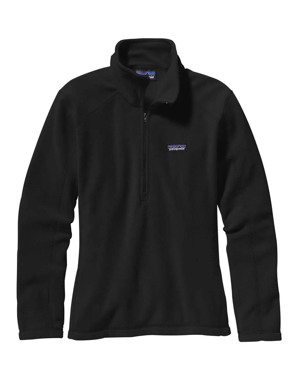 Patagonia Womens Micro D Pullover Zip Fleece