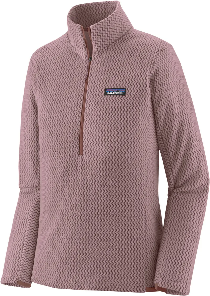 Patagonia Womens R1 Air Zip Neck - Stormy Mauve