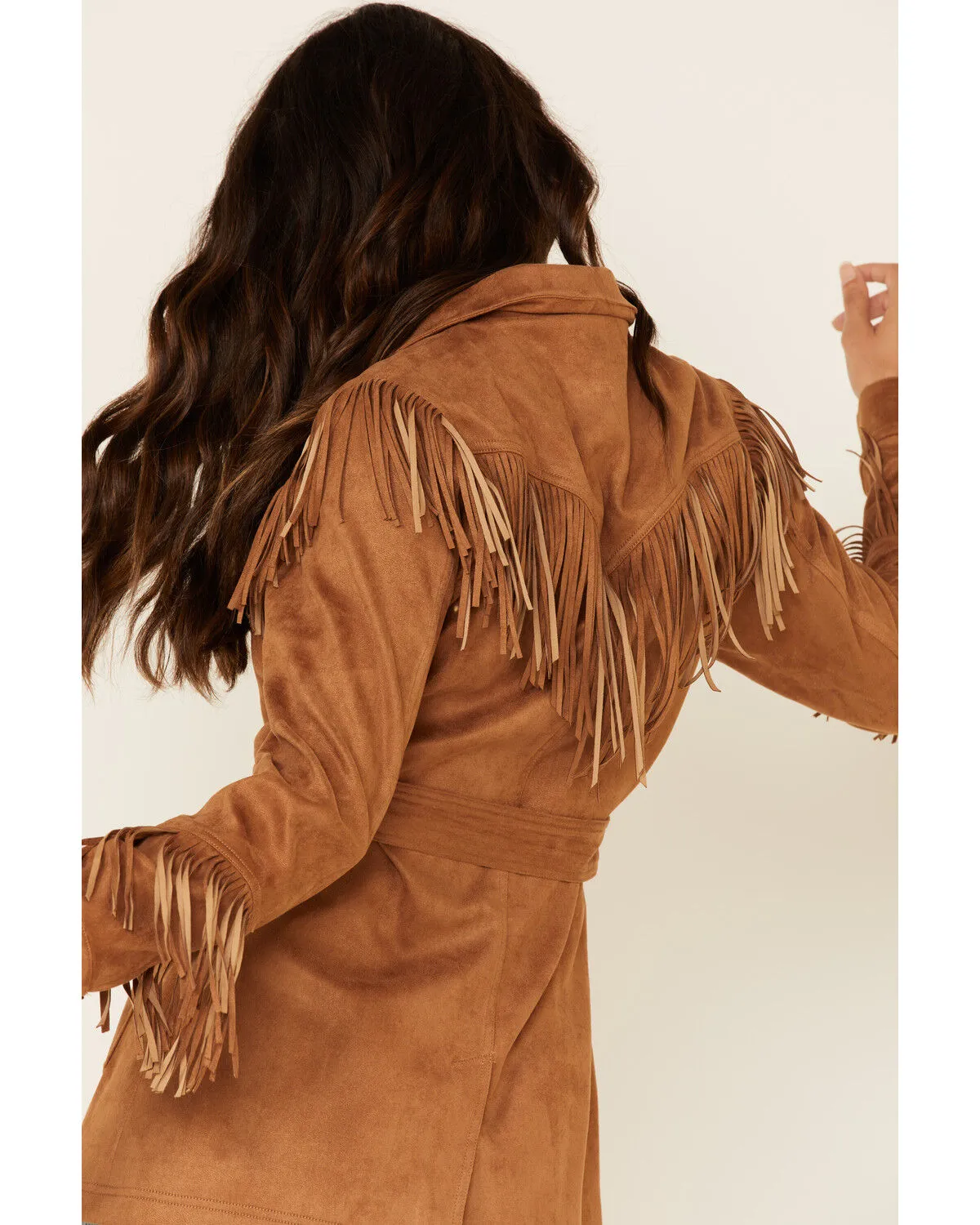 Product Name:  MINKPINK Women's Tan We Are Free Fringe Jacket