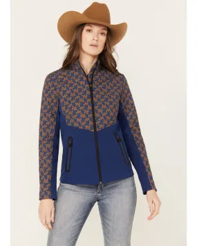 Product Name:  RANK 45® Women's Fannie Geo Print Softshell Jacket