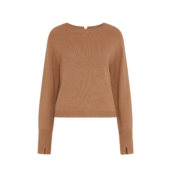 PULLOVER ANSIA Woman Camel 