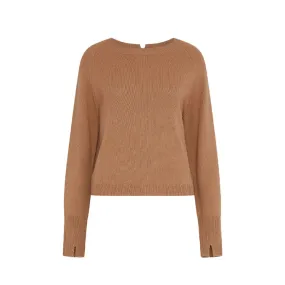 PULLOVER ANSIA Woman Camel 