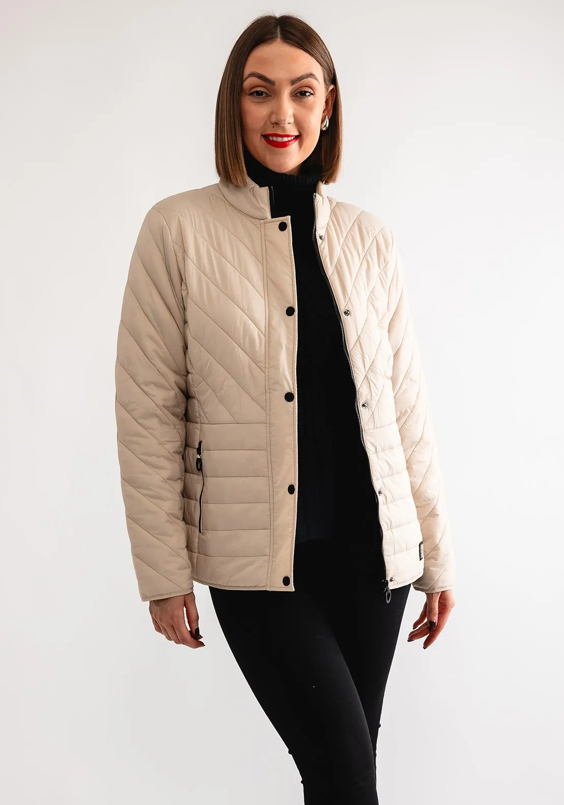 Rabe Lightweight Padded Jacket, Beige