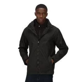 Regatta Mens Classic 3 in 1 Waterproof Jacket TRA150 Black