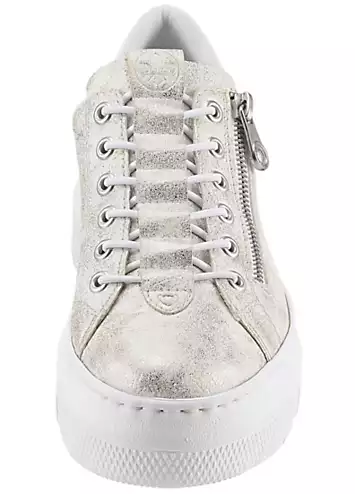 Rieker Metallic Look Trainers | Grattan