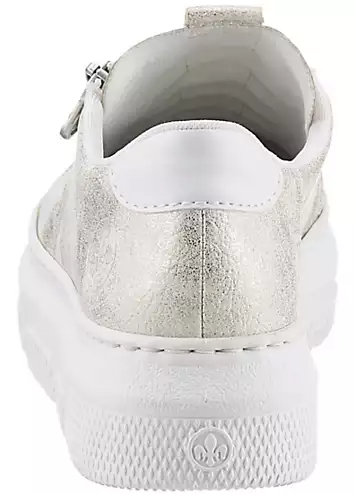 Rieker Metallic Look Trainers | Grattan