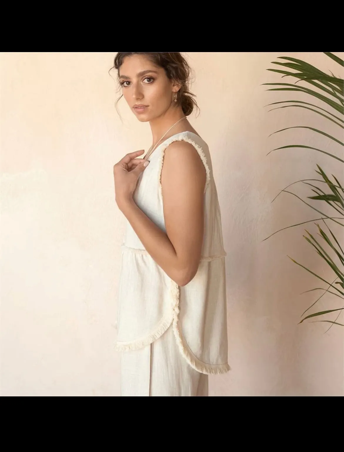 Runway Linen Tank