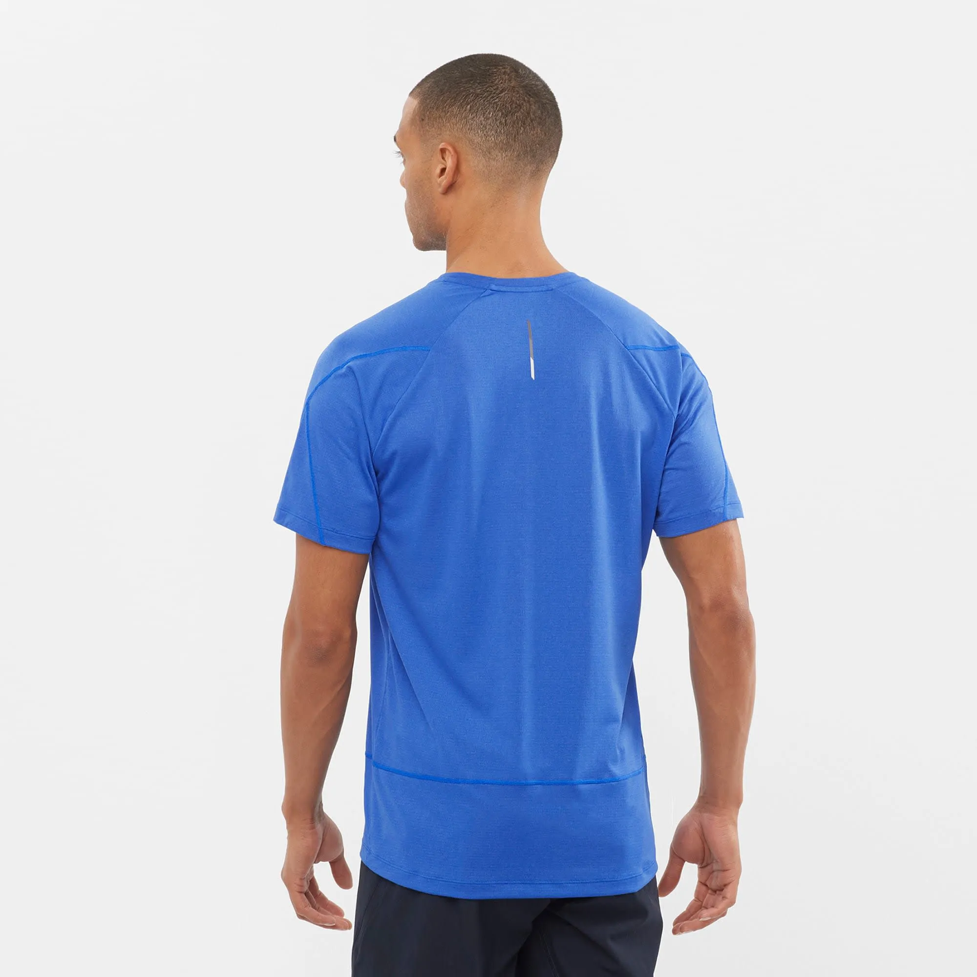 Salomon Men's Cross Run Tee Nautical Blue | Buy Salomon Men's Cross Run Tee Nautical Blue here | Outnorth