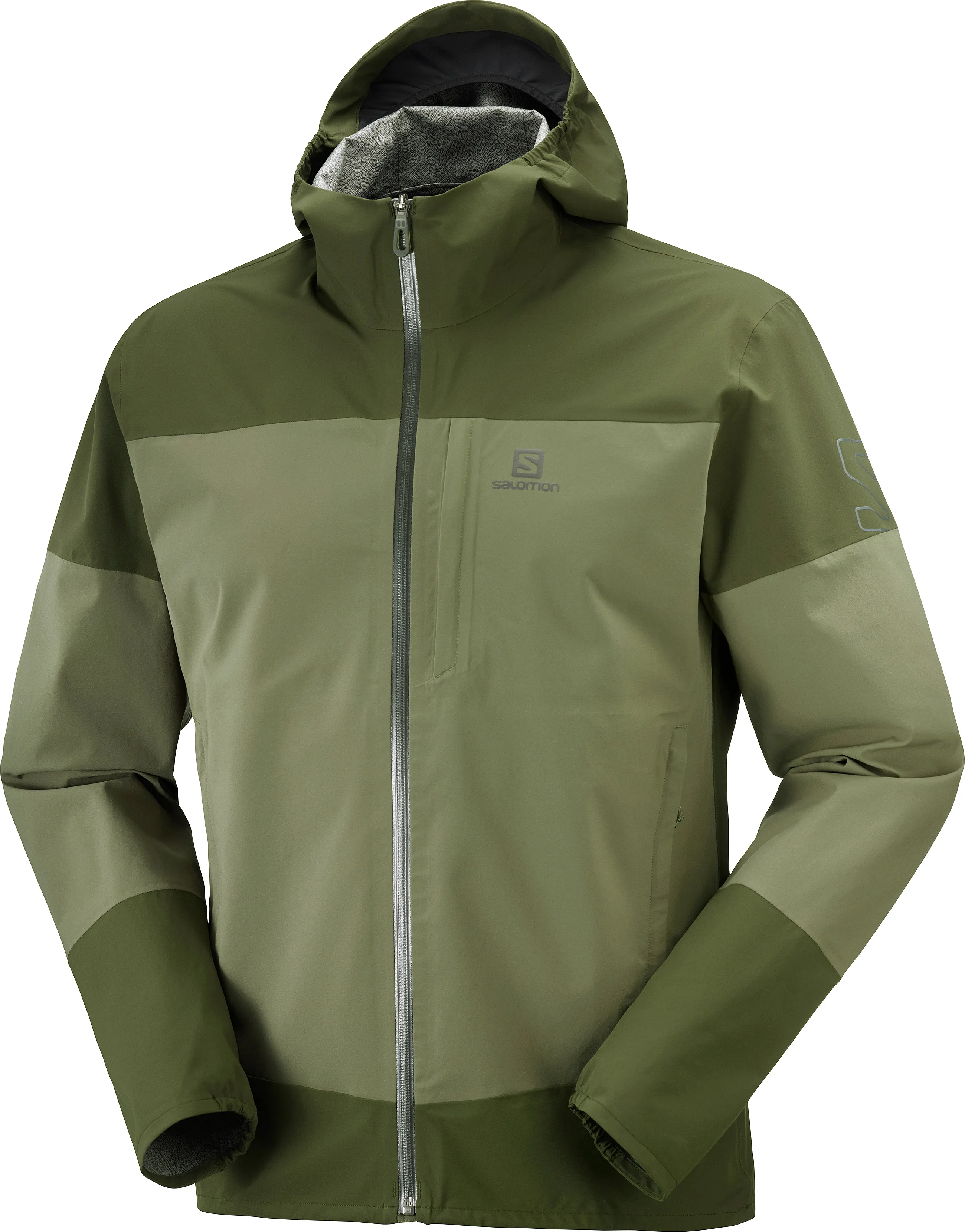 Salomon Men's Outrack 2.5L Waterproof Jacket Olive Night/Forest Night/Forest Nig | Buy Salomon Men's Outrack 2.5L Wate