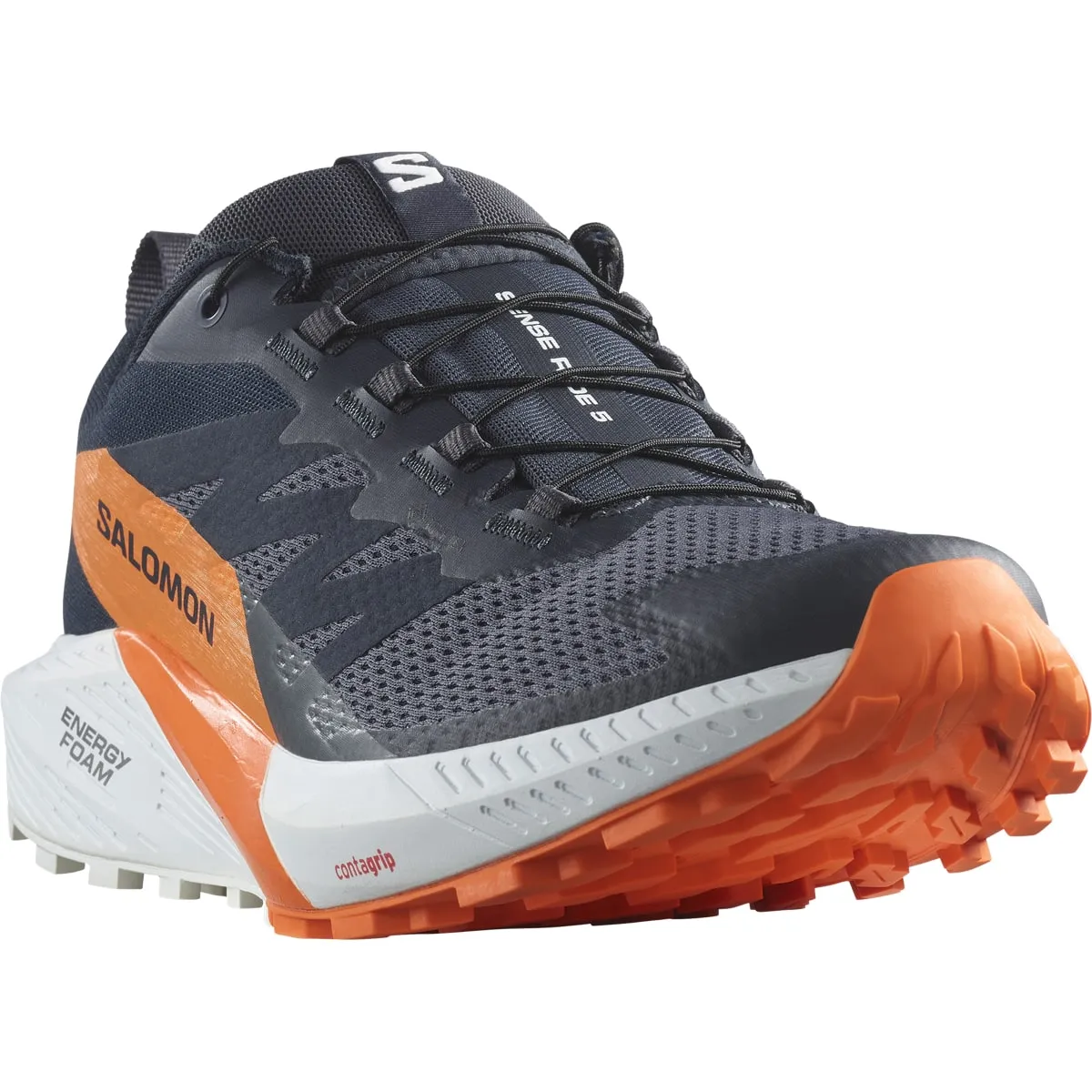 Salomon Men's Sense Ride 5 GORE-TEX India Ink/Carbon/Dragon Fire | Buy Salomon Men's Sense Ride 5 GORE-TEX India Ink/C