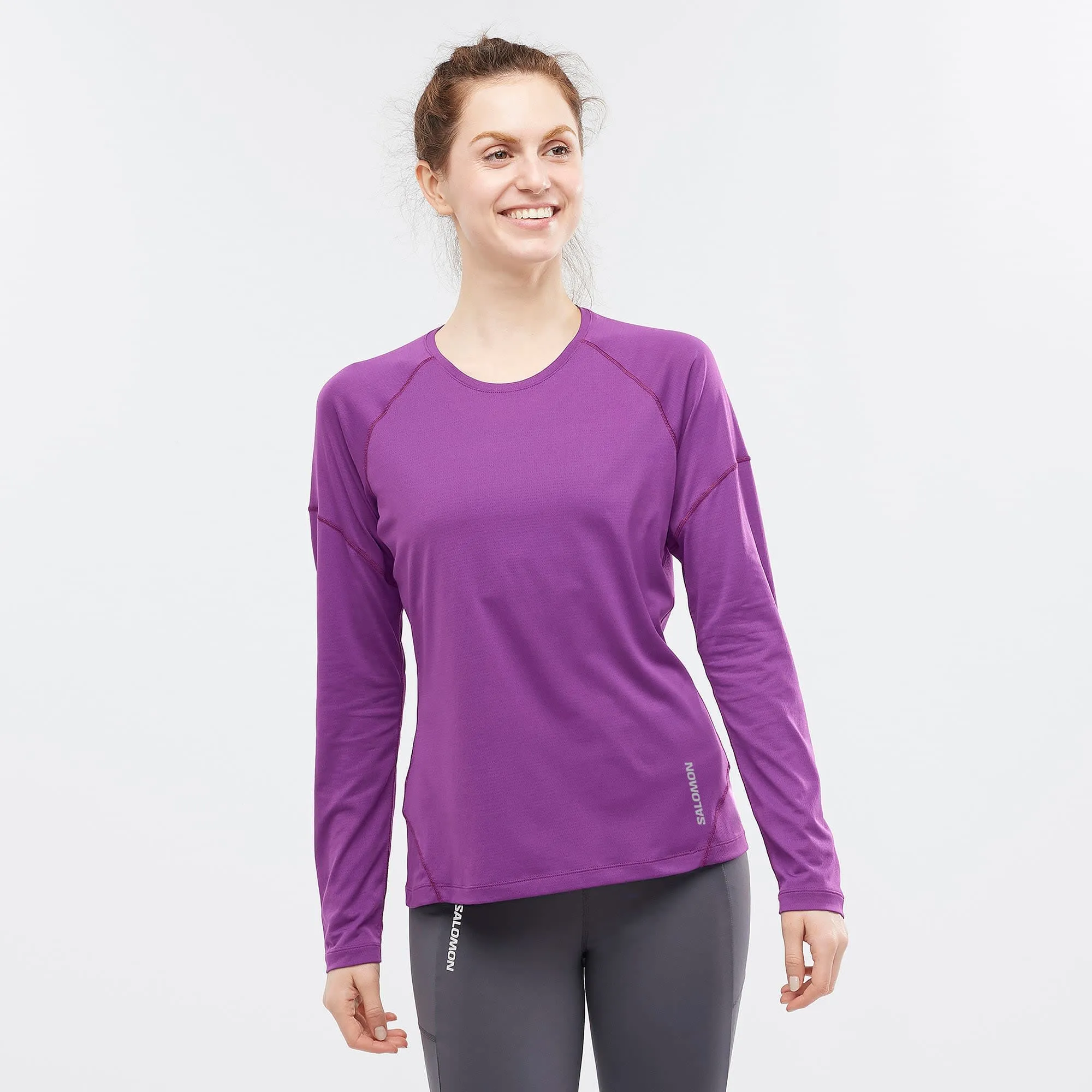 Salomon Women's Cross Run Top Crown Jewel | Buy Salomon Women's Cross Run Top Crown Jewel here | Outnorth