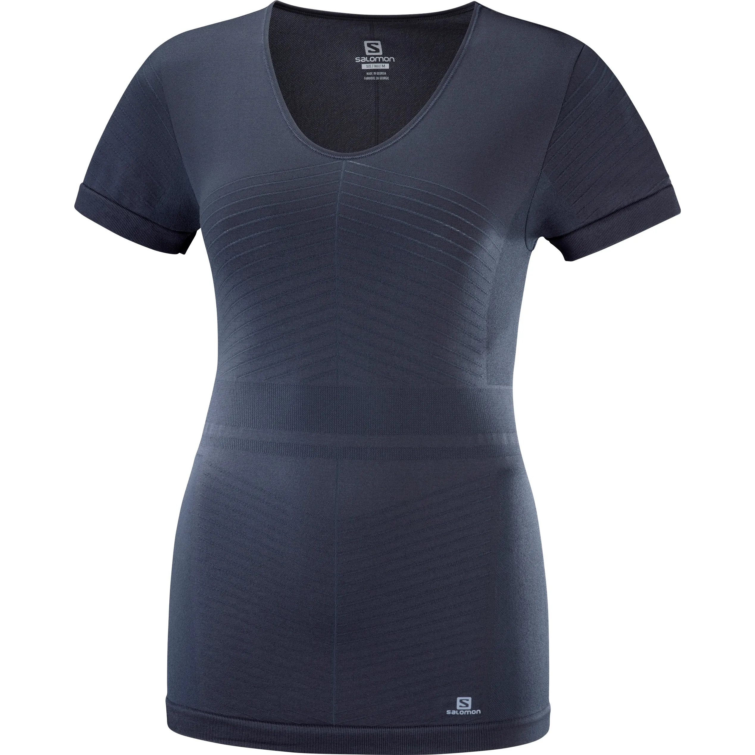 Salomon Women's Elevate Move'on SS Tee Grey | Buy Salomon Women's Elevate Move'on SS Tee Grey here | Outnort