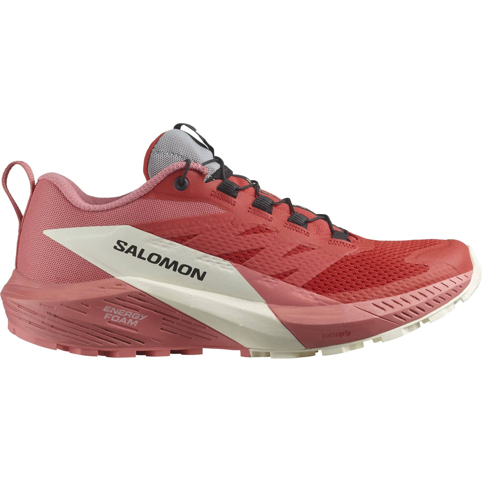 Salomon Women's Sense Ride 5 Tea Rose/Fiery Red/Vanilla Ice | Buy Salomon Women's Sense Ride 5 Tea Rose/Fiery Red/Vani