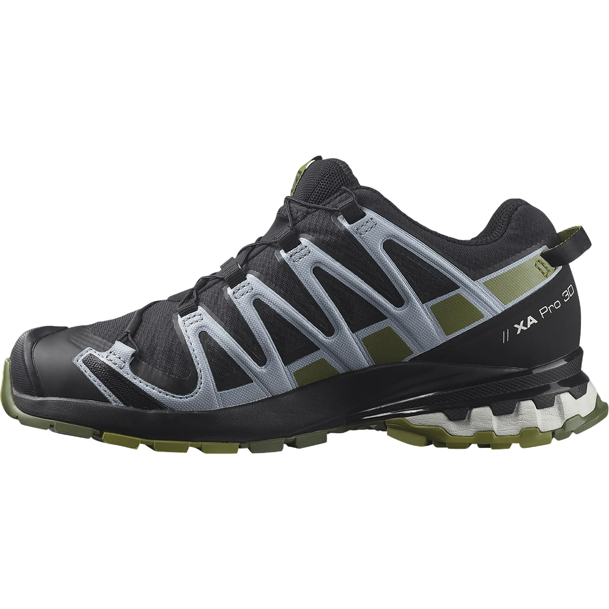 Salomon Women's XA Pro 3D V8 GORE-TEX Black/Green Moss/Zen Blue | Buy Salomon Women's XA Pro 3D V8 GORE-TEX Black/Gree