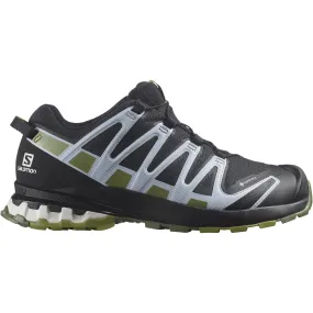 Salomon Women's XA Pro 3D V8 GORE-TEX Black/Green Moss/Zen Blue | Buy Salomon Women's XA Pro 3D V8 GORE-TEX Black/Gree