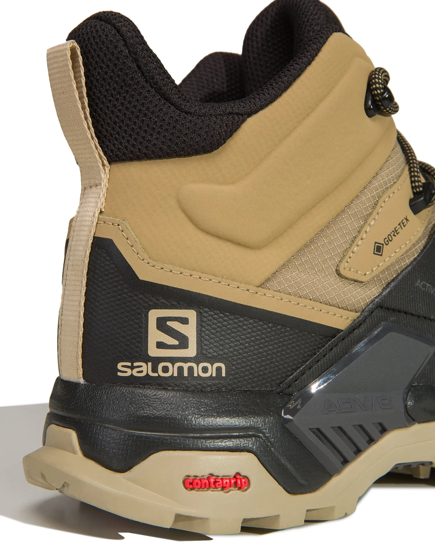 SALOMON X Ultra 4 Mid GTX men’s shoes L41294100-kelp-black-safari