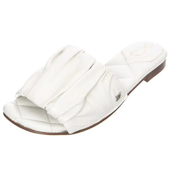 SAM EDELMAN Womens Briar White Seville Sandals