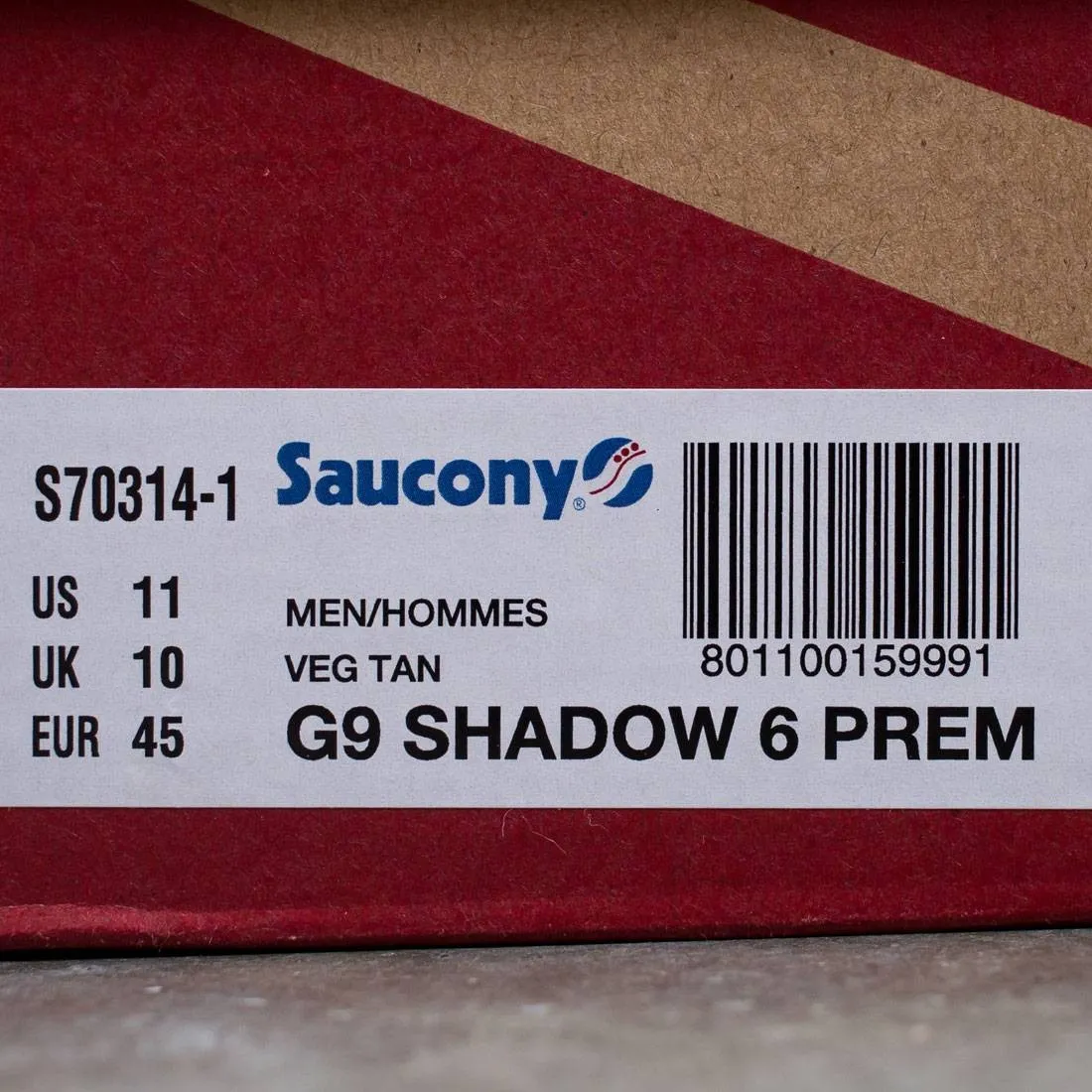 Saucony Men G9 Shadow 6 - Veg Tan (brown / tan)