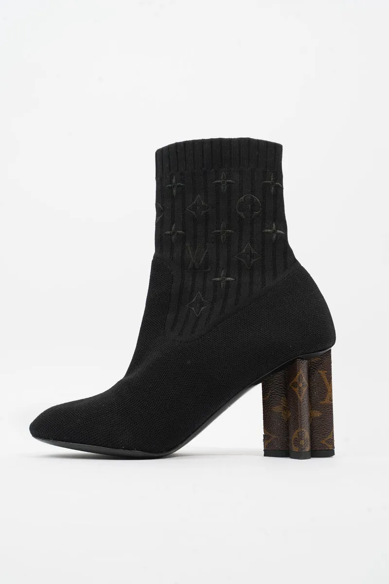 Silhouette Ankle Boot Black Fabric EU 37 UK 4