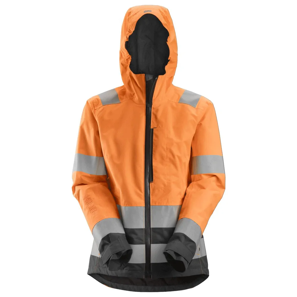 Snickers 1347 AllroundWork, Women’s Hi-Vis Waterproof Shell Jacket Class 2/3 Various Colours