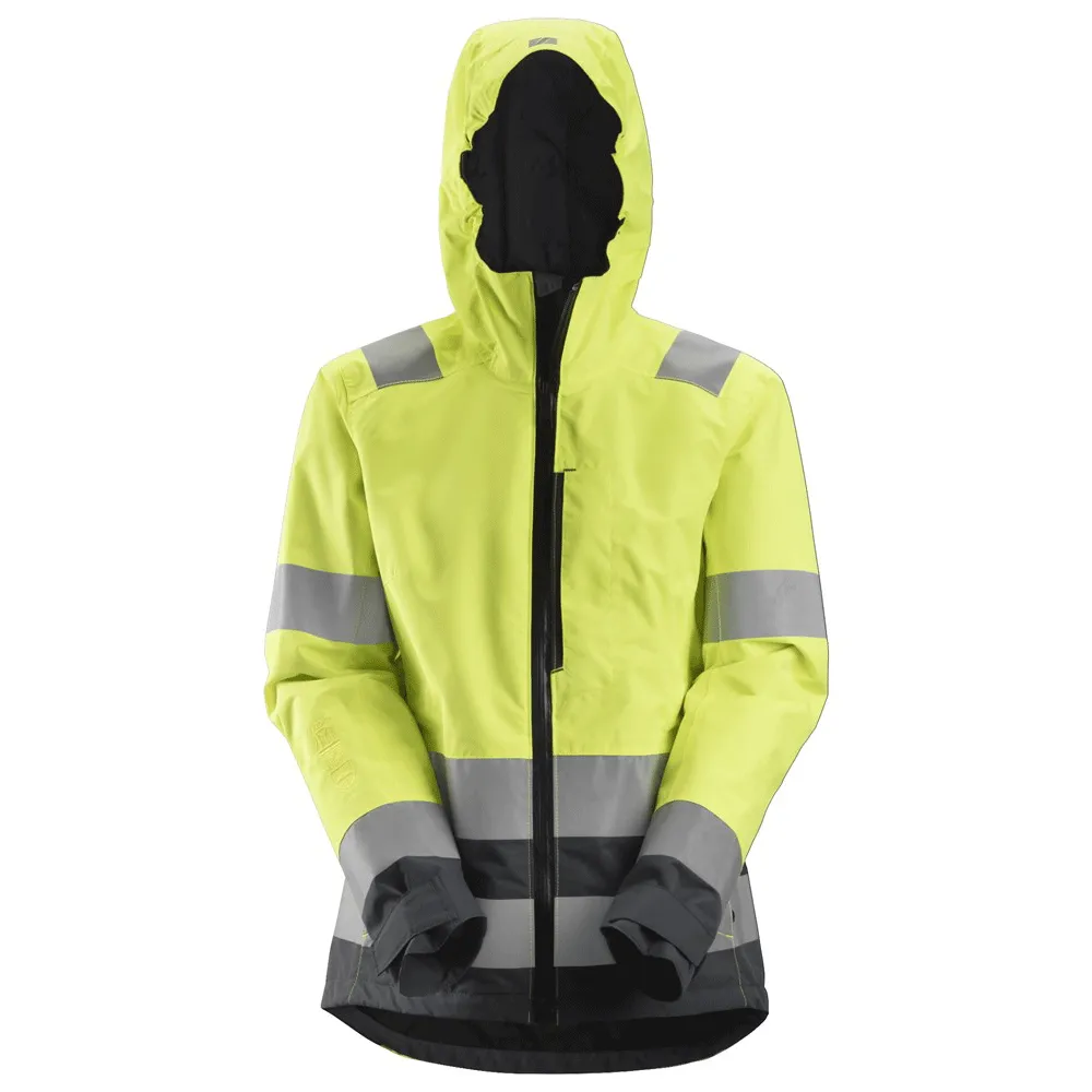 Snickers 1347 AllroundWork, Women’s Hi-Vis Waterproof Shell Jacket Class 2/3 Various Colours