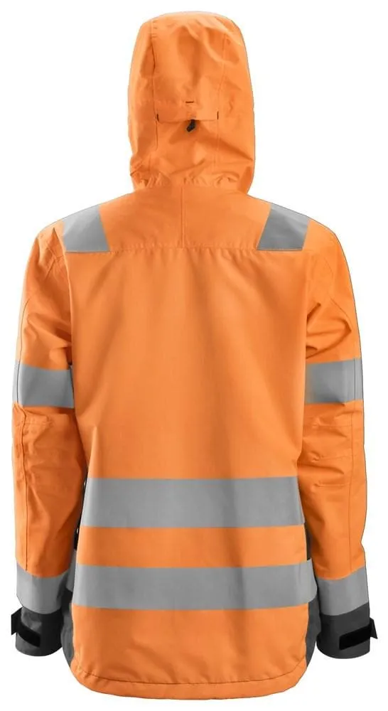 Snickers 1347 AllroundWork, Women’s Hi-Vis Waterproof Shell Jacket Class 2/3 Various Colours