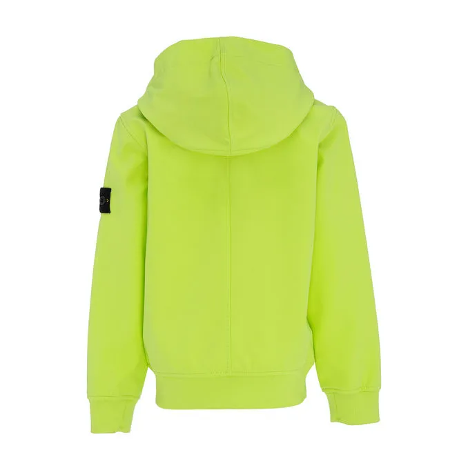  SOFTSHELL JACKET WITH HOOD Kid Lemon