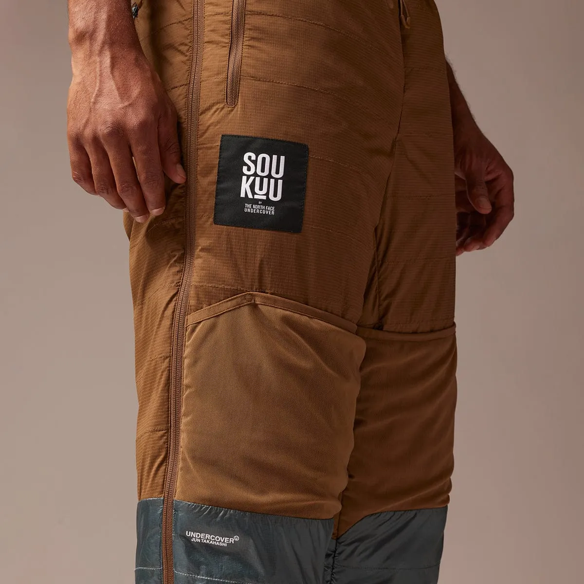 SOUKUU BY THE NORTH FACE X UNDERCOVER PROJECT U 50/50 PANT SERPIA BROWN | Bodega