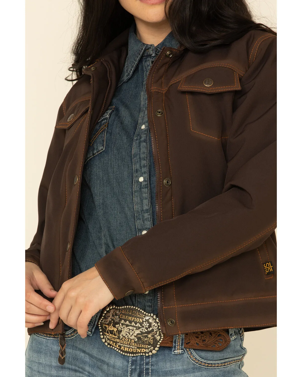 STS Ranchwear Women's Brown Brumby Softshell Jacket