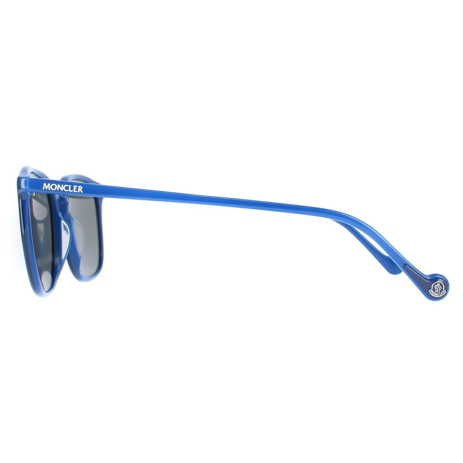 Sunglasses | Square Shiny Blue Blue ML0150 | Moncler